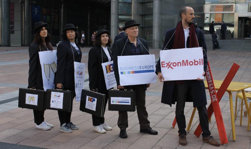 Exxon and its lobby groups