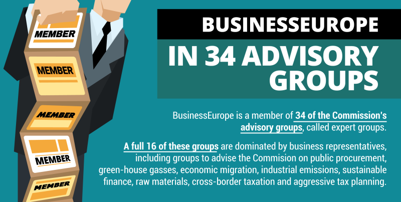 BusinessEurope and the Commission's expert groups