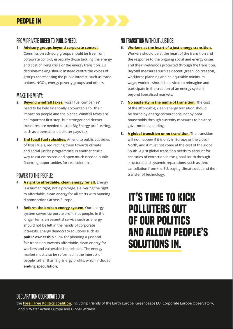 People over Polluters Declaration p.2