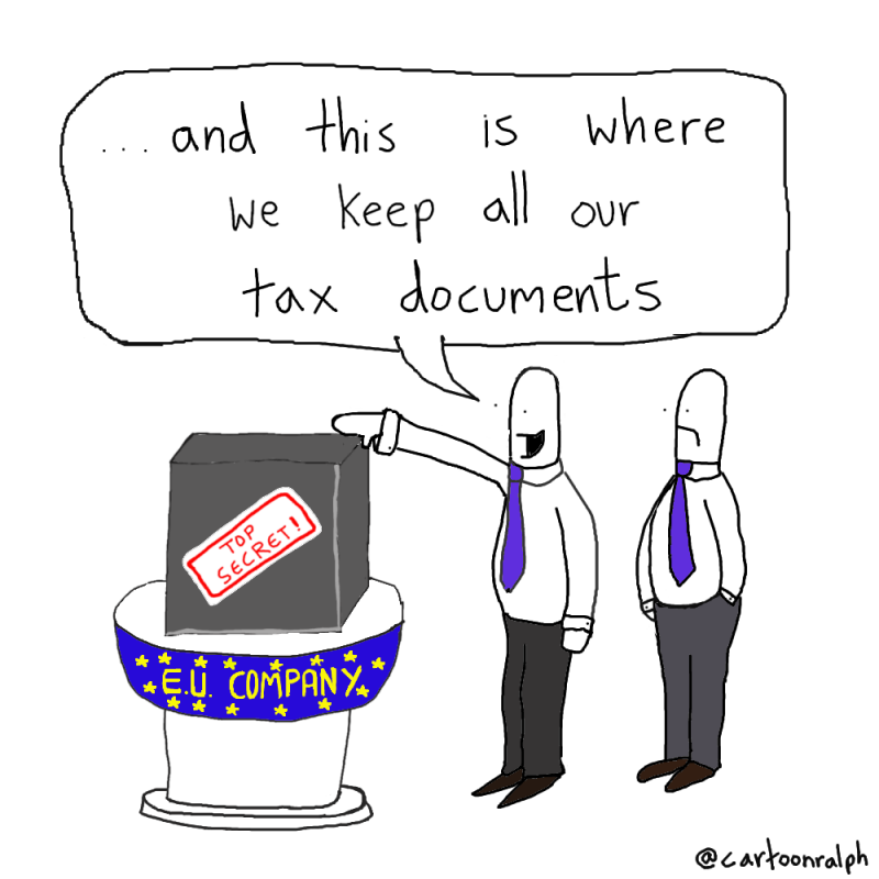 Tax cartoon
