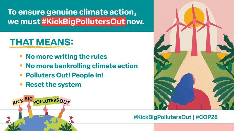 kick big polluters out