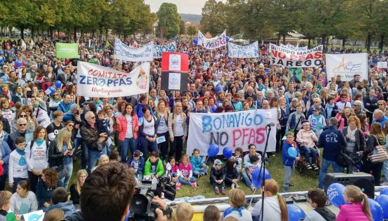 Mamme no PFAS manifestation in Veneto